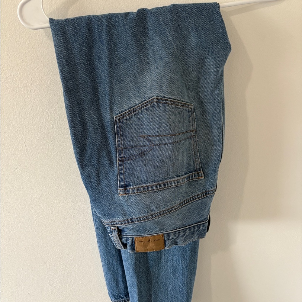 American Eagle Outfitters Blue Relaxed Jeans